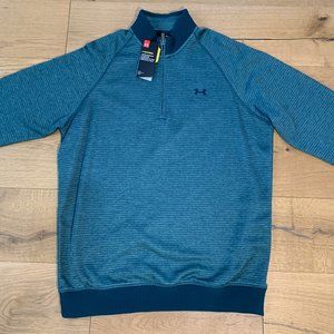 Men's Under Amour 1/4 Zip SweaterFleece ColdGear Storm Zip Sweater
